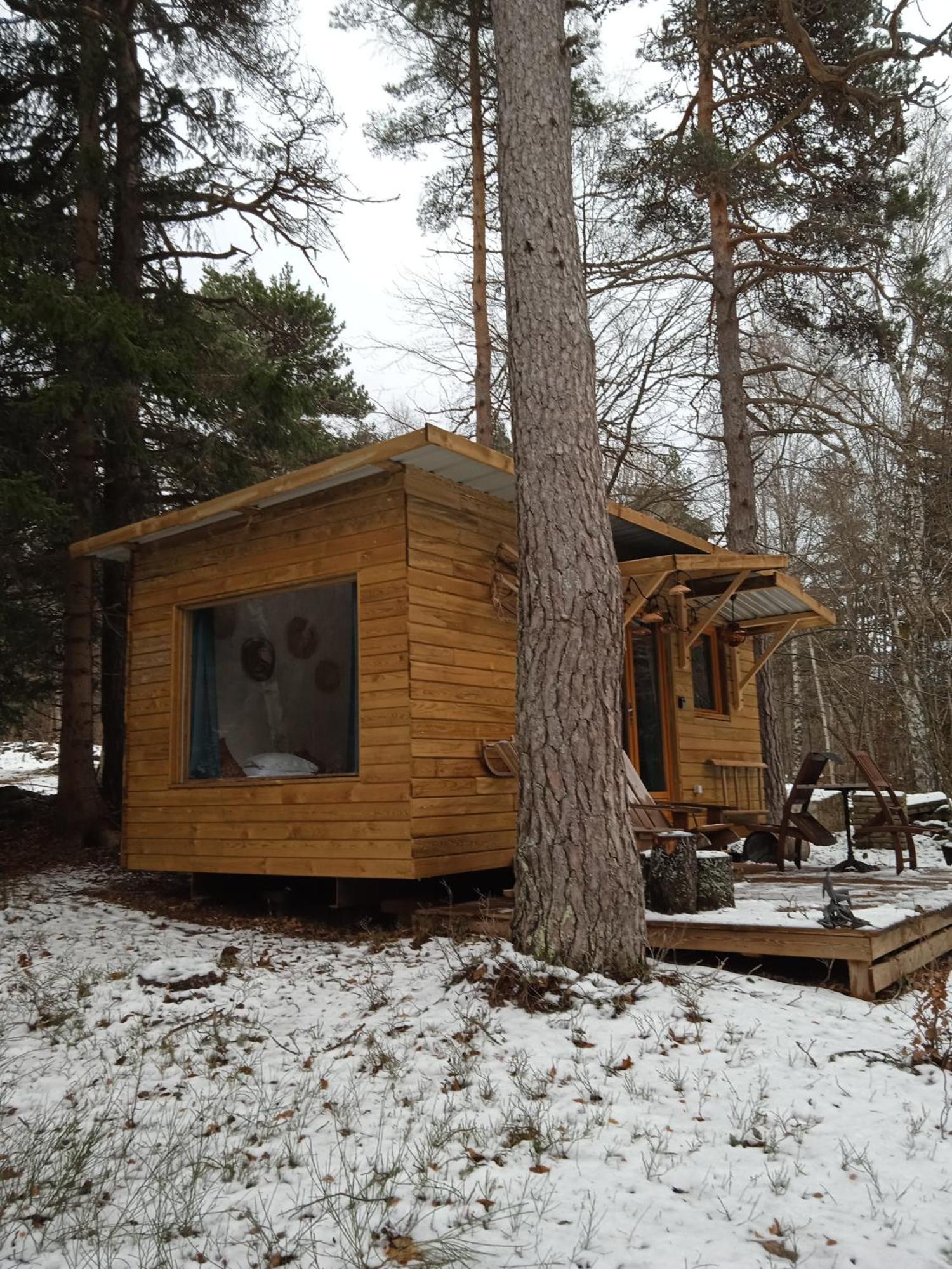 Chalet Hibou 1 Couchage En 140 Domaine De La Mamounette Champclause Buitenkant foto
