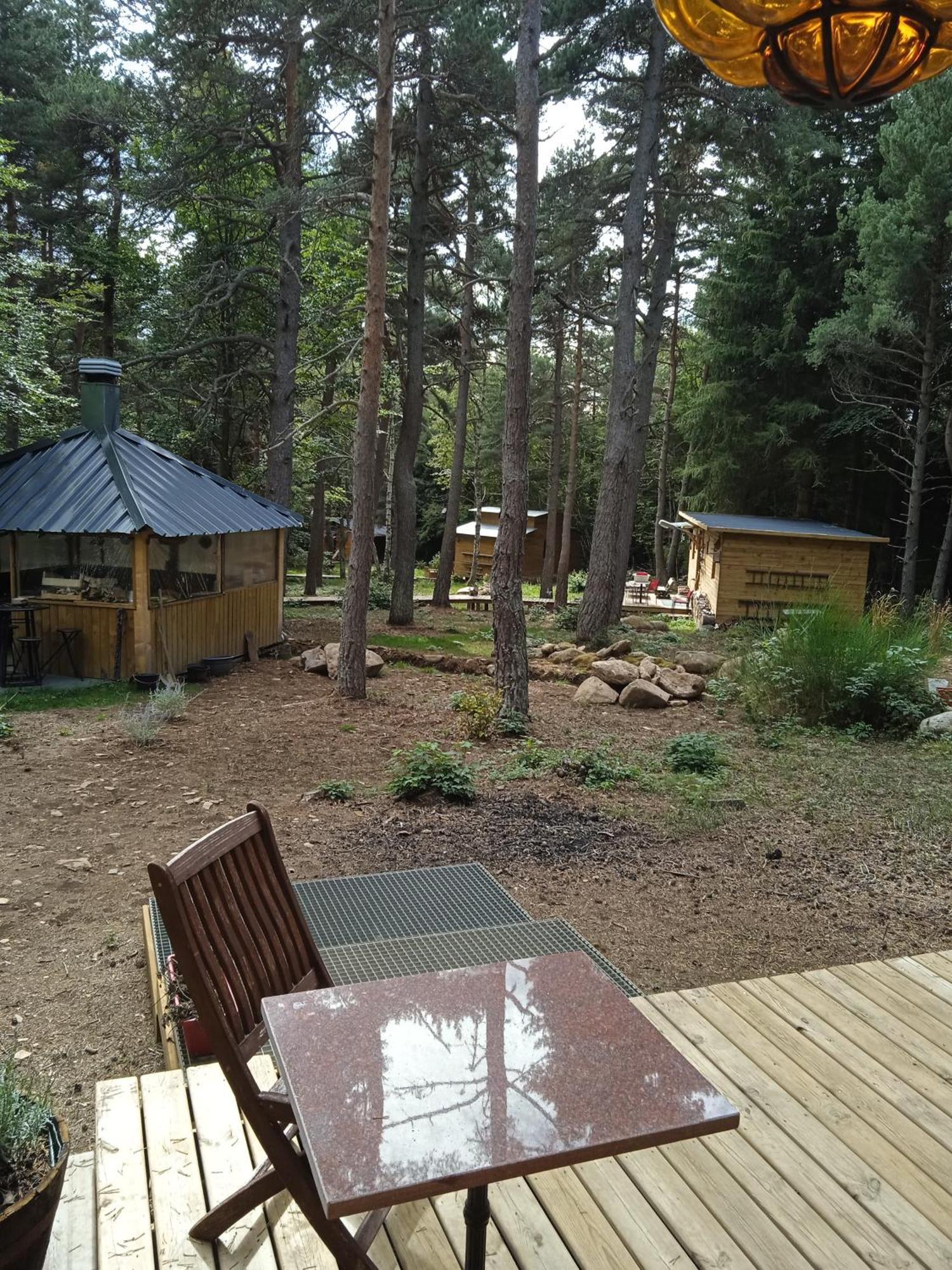 Chalet Hibou 1 Couchage En 140 Domaine De La Mamounette Champclause Buitenkant foto