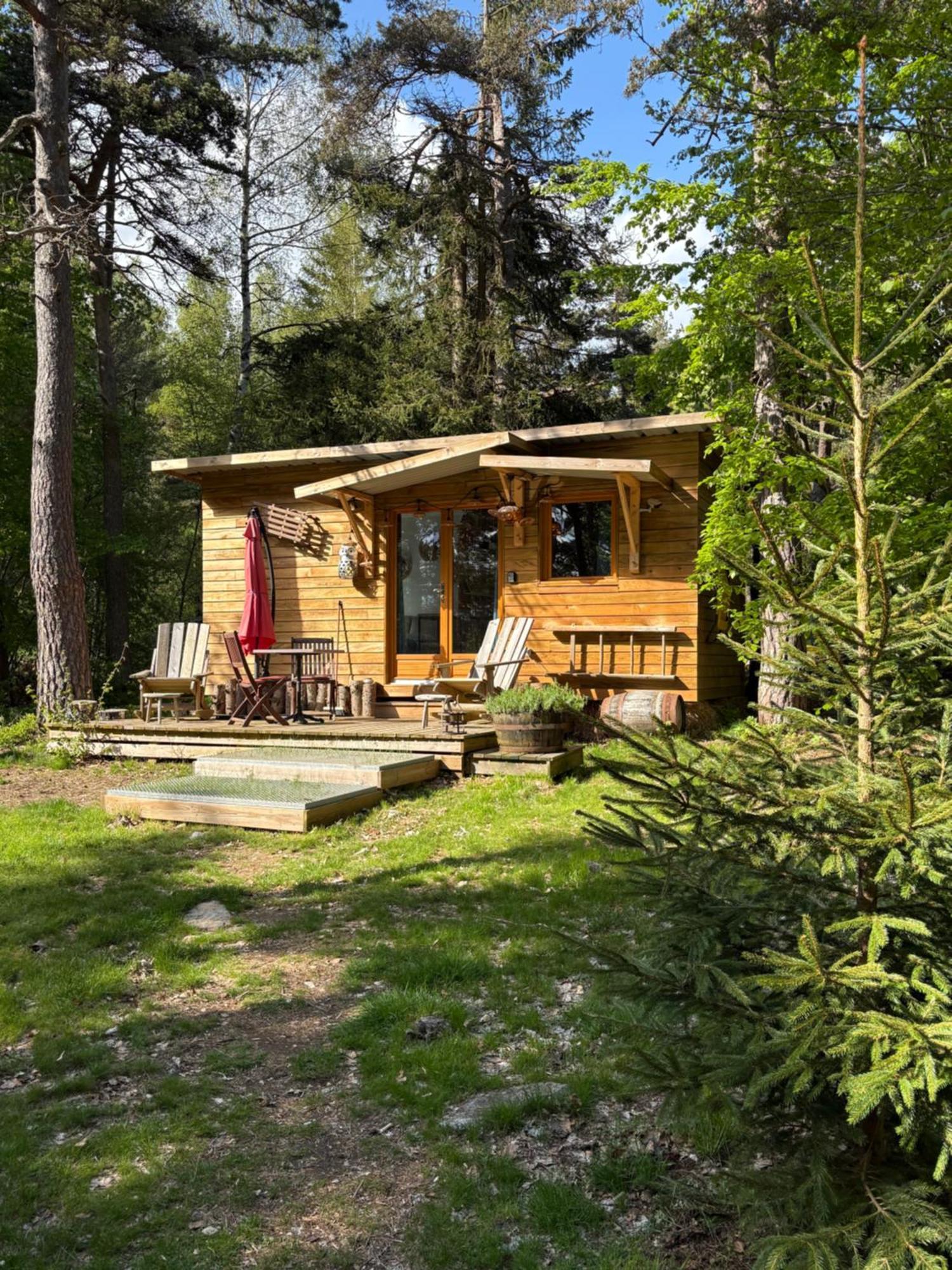 Chalet Hibou 1 Couchage En 140 Domaine De La Mamounette Champclause Buitenkant foto